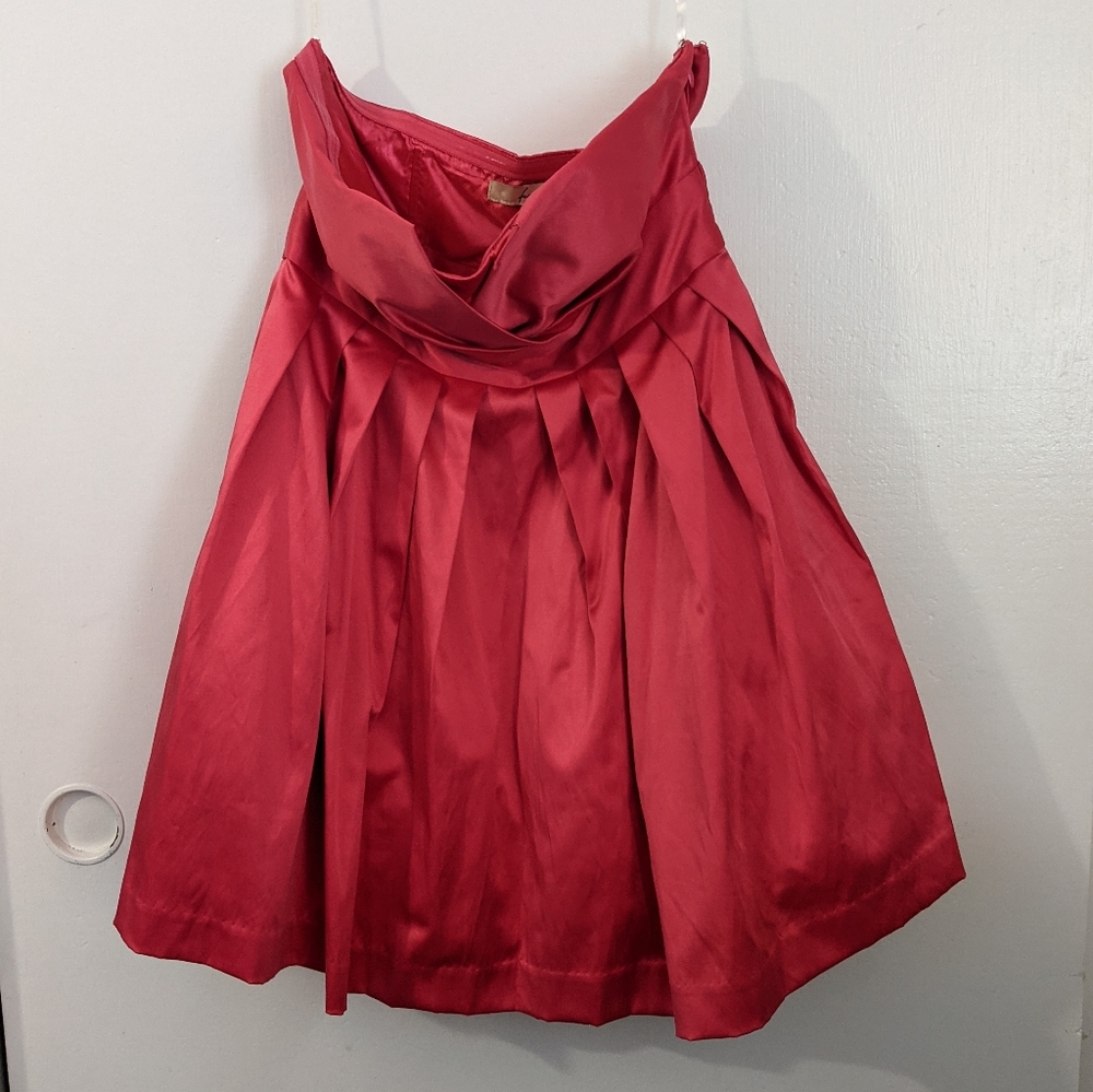 Forever 21 Pink Party Strapless Dress - Picture 2 of 8